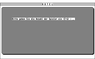 Hotelier atari screenshot